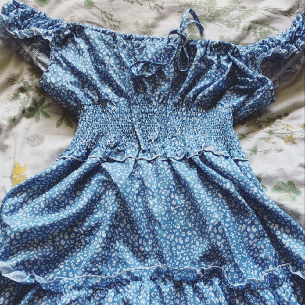Beautiful Zaful dress in blue!